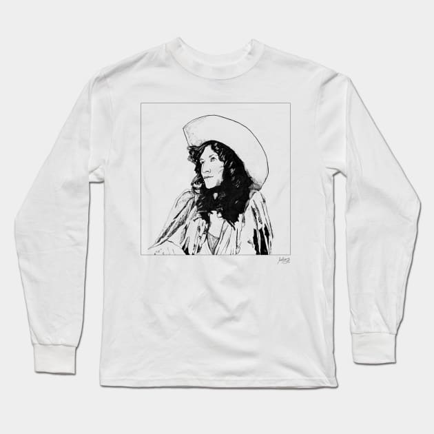 Sierra Ferrell Long Sleeve T-Shirt by Jack Browning